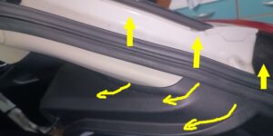 Enrouleur ceinture Mazda CX3 - Tuto
