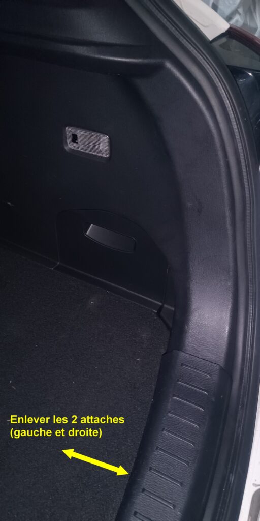 Enrouleur ceinture Mazda CX3 - Tuto